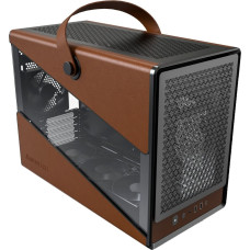 Montech Heritage 30 Pro, tower case (black/brown, tempered glass)