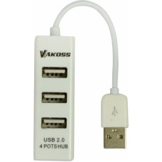 Vakoss HUB USB Vakoss TC-234UX 4x USB-A 2.0 (TC-234UX)