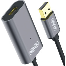 Unitek USB cable Unitek USB-A - USB-A 10 m Black (Y-272)