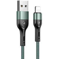 Usams USB cable Usams USB-A - Lightning 1 m Green (6958444945248)