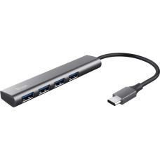 Trust Halyx USB 3.2 Gen 1 (3.1 Gen 1) Type-A 5 Mbit/s Pelēks