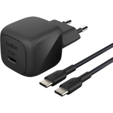 Belkin BOOST Charge USB-C 45W PD PPS+USB-C Kab.sw.WCA013kq1MBK-B6