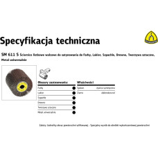 Klingspor K.ŚCIERNICA NASADZ.LISTKOWA 100x100x19