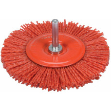 Yato SZCZOTKA TARCZOWA Z TRZPIENIEM 100mm NYLON