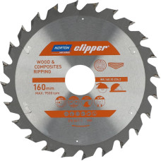 Norton PIŁA TARCZOWA 160mm x 30mm x 24z DREWNO I KOMPOZYTY ATB (2,6 / 1,6)
