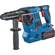 Bosch MŁOT SDS+ GBH 18V-28 CF 3,3J 2xPC8,0Ah +UCHWYT 13mm +ODSYS GDE 18V-16 LB