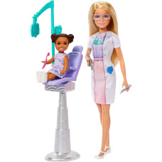 Mattel Barbie Deluxe Careers Dentist Playset, Doll
