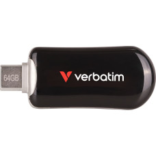 Verbatim 30224 USB zibatmiņa 64 GB USB Veids-C 3.2 Gen 1 (3.1 Gen 1) Melns