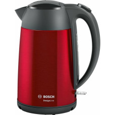 Bosch Design Line TWK3P424, kettle (red / gray, 1.7 liters)