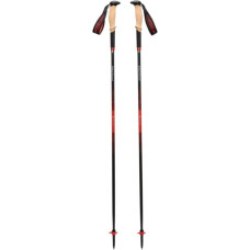 Black Diamond Pursuit Carbon Z trekking poles (anthracite/orange, 1 pair, 115 cm)