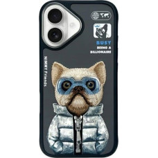 Dog & Bone Nimmy iPhone 16 6.1" case black/black Cool&Cute 2.0 Dog
