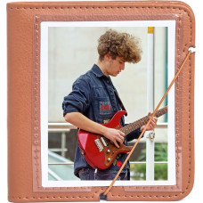 Loveinstant Album Na 28 Zdjęć Do Fuji Instax Wide 400 Square Polaroid 600 Sx70 Now / Brązowy