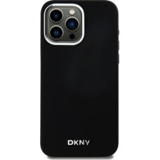 Dkny DKNY DKHMP14XSMCHLK iPhone 14 Pro Max 6.7" czarny/black hardcase Liquid Silicone Small Metal Logo MagSafe