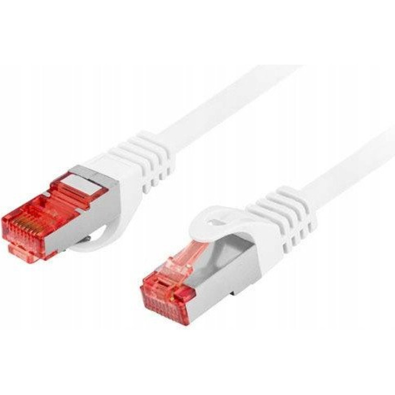 Lanberg PATCHCORD KAT.6 S/FTP LSZH CU 0.5M BIAŁY FLUKE PASSED LANBERG