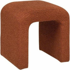 Atmosphera Podnóżek Sevi boucle terracotta