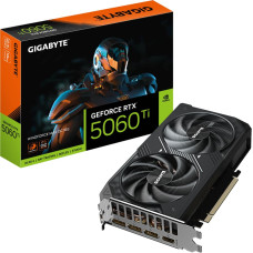 Gigabyte GeForce RTX 5060 Ti WINDFORCE MAX OC 16G, graphics card DLSS 4, 3x DisplayPort, 1x HDMI 2.1