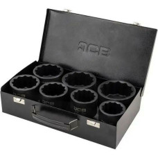 JCB NASADKI UDAROWE 12K 1"  7szt. (46-75mm)