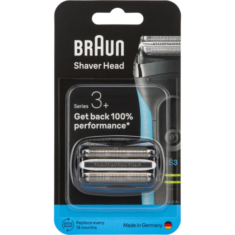 Braun Series 3 combo pack 32B, shaving head black