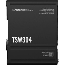 Teltonika DIN Rail Switch | TSW304 | Unmanaged | Wall-mountable