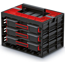 Prosperplast KISTENBERG ZESTAW ORGANIZERÓW W WALIZCE TAGER CASE 40