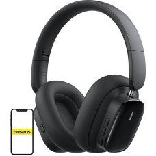 Baseus Wireless Headphones with Noise-Cancellation Baseus Bowie H1i (Black)