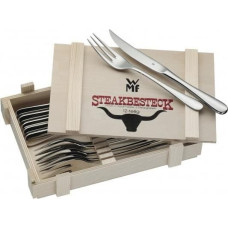 WMF consumer electric steak cutlery 12 pieces - in wooden box