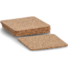 Zeller Podstawki korkowe, 6 sztuk, 9,5 cm
