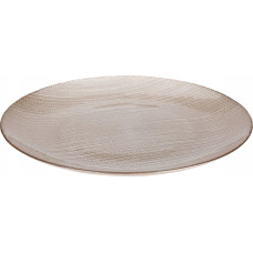 Home Styling Collection Szklany talerz płaski KARNEOL, Ø 28 cm