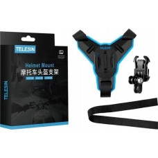 Telesin Mocowanie do Kasku Uchwyt na Kask do Kamer GoPro HERO 10 9 8 7 6 5 4 3+ MAX