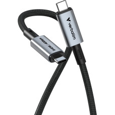 Neutralle Verbatim USB kabel USB C (M) - USB C (M), 240W, 1.2m, czarny, box, 31847