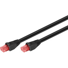 Goobay CAT6 outdoor patch cable U / UTP black 75m