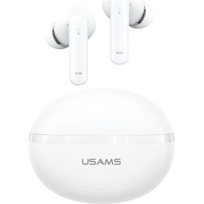 Usams Echo E02 TWS Bluetooth Headphones ANC+ENC wireless white