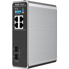 Tp-Link Ruijie Reyee RG-NIS2100-4GT2SFP-HP| Switch zarządzalny przemysłowy, 6 portów, 4xGE, 1xPoE++, 3xPoE+, 180W, 2xSFP, L2, Cloud