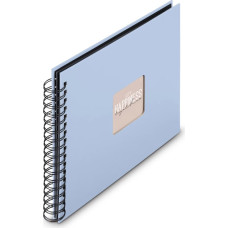 Hama 00009864 foto albums & papīra aizsardzības pārklājums Zils 100 lapas Spirāles iesējums