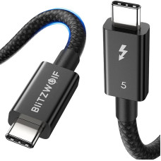 Blitzwolf BW-HDC8 240W USB-C to USB-C cable, 0,.5m (black)