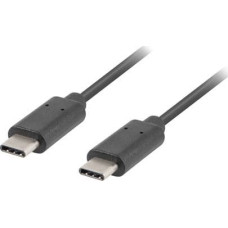 Lanberg USB cable Lanberg USB-C - USB-C 0.5 m Black (CA-CMCM-31CU-0005-BK)