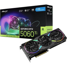 PNY Karta graficzna PNY GeForce RTX 5060 Ti Epic-X RGB Overclocked Triple Fan 8GB GDDR7 DLSS4 (VCG5060T8TFXXPB1-O)