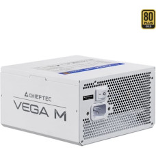 Chieftec Vega M 850W White, PC power supply white, 1x 12 pin high power GPU, 4x PCIe, cable management, 850 watts