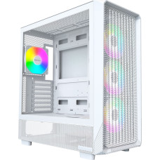Montech X5, tower case white, tempered glass