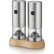 Caso Salt and Pepper Grinder | SpiceDuo | Electric | Housing material Stainless steel | Lithium