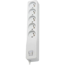 Lestar Power strip Lestar ZX 510 overvoltage 5 sockets 3 m grey