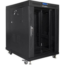 Lanberg Cabinet Lanberg Standing 19" 15U (FF01-8015-12BL)