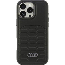 Audi Audi Synthetic Leather MagSafe iPhone 16 Pro Max 6.9" czarny/black hardcase AU-TPUPCMIP16PM-GT/D3-BK