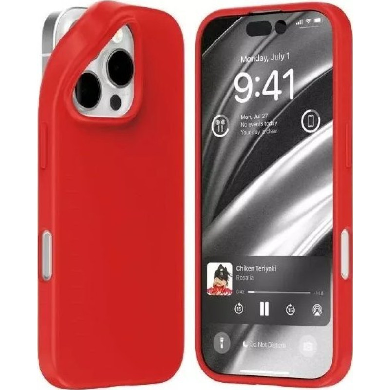 Mercury Goospery Mercury Mercury Soft iPhone 16 Pro 6,3" czerwony /red