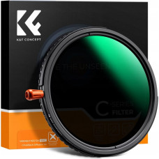 K&F Concept Filtr Hybrydowy 3w1 K&f 55 Mm 55mm Fader Nd2-32 + Cpl + Black Diffusion 1/4 / Kf01.2064