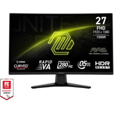 MSI LCD Monitor|MSI|MAG 274CXF|27"|Gaming/Curved|Tilt|Matte|Panel VA|1920x1080|16:9|280 Hz|0.5 ms|Colour Black|MAG274CXF