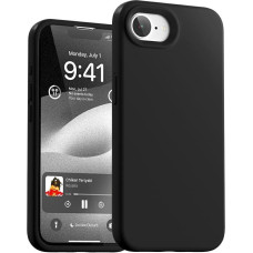 Mercury Goospery Etui Mercury Silicone do iPhone 16e      czarny