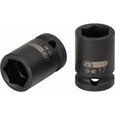 Ks Tools 1/2" 6-kanšu triecienmuciņa, īsa 10mm, KS Tools