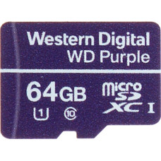 Western Digital Tab WD Purple MicroSDXC 64 GB Class 10 UHS-I/U1 (SD-MICRO-10/64-WD)