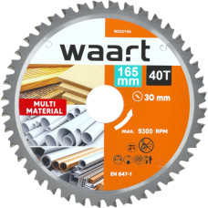 Waart PIŁA TARCZOWA WIDIOWA 165 x 30 x 40Z MULTIMATERIAL